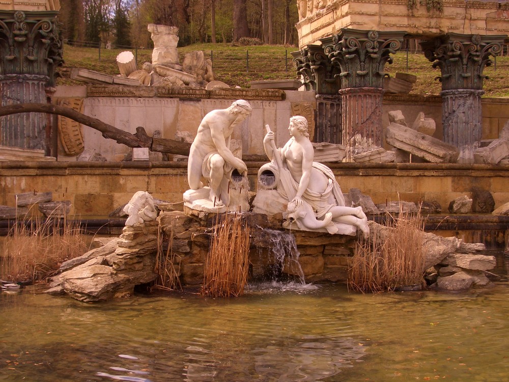 Im Garten von Schloß Schönnbrunn, Wien