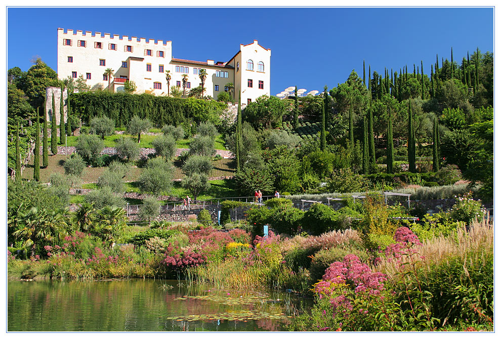 Im Garten von Schloß Trauttmansdorff