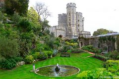 Im Garten von Schloss Windsor