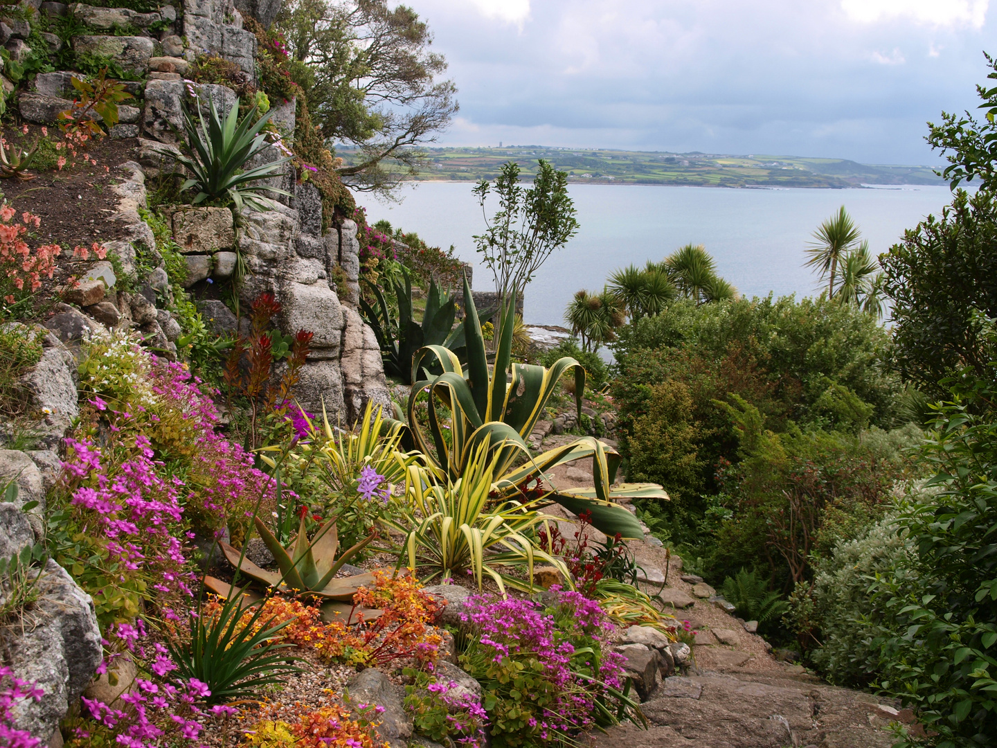 Im Garten von St. Michaels Mount