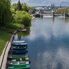 Im Gebiet der Hafenbrücke in Kassel