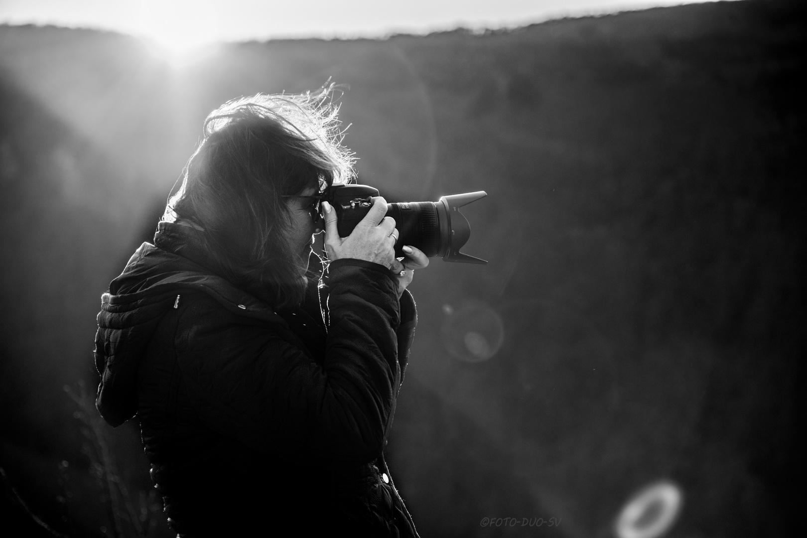 Im Gegenlicht / Altglas-Fotografie