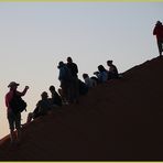 im Gegenlicht ... in Namibia