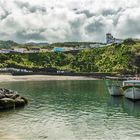 "Im Gegenlicht" - kleiner Hafen, Sao Miguel, Azoren