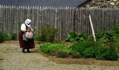 Im Gemüsegarten ....Fortress of Louisbourg 02