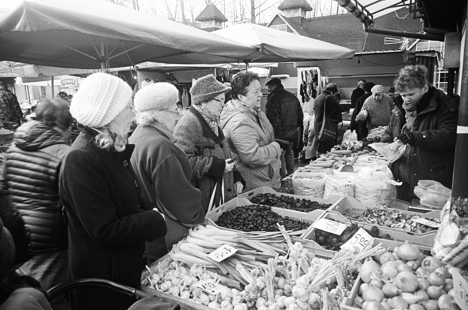 Im Gemüsemarkt