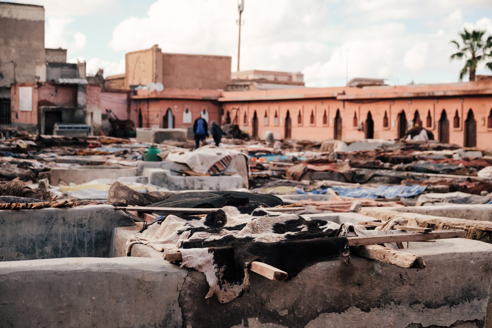 Im Gerberviertel von Marrakesch