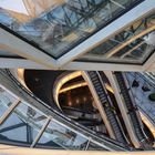 Im Gewirr der Rolltreppen - MyZeil in Frankfurt