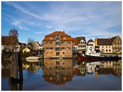 Im Glückstädter Binnenhafen