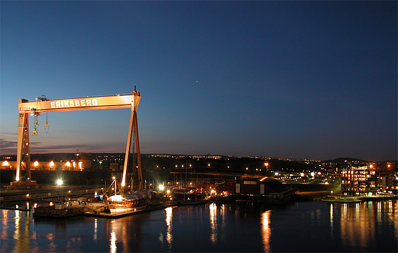 im Göteborger Hafen