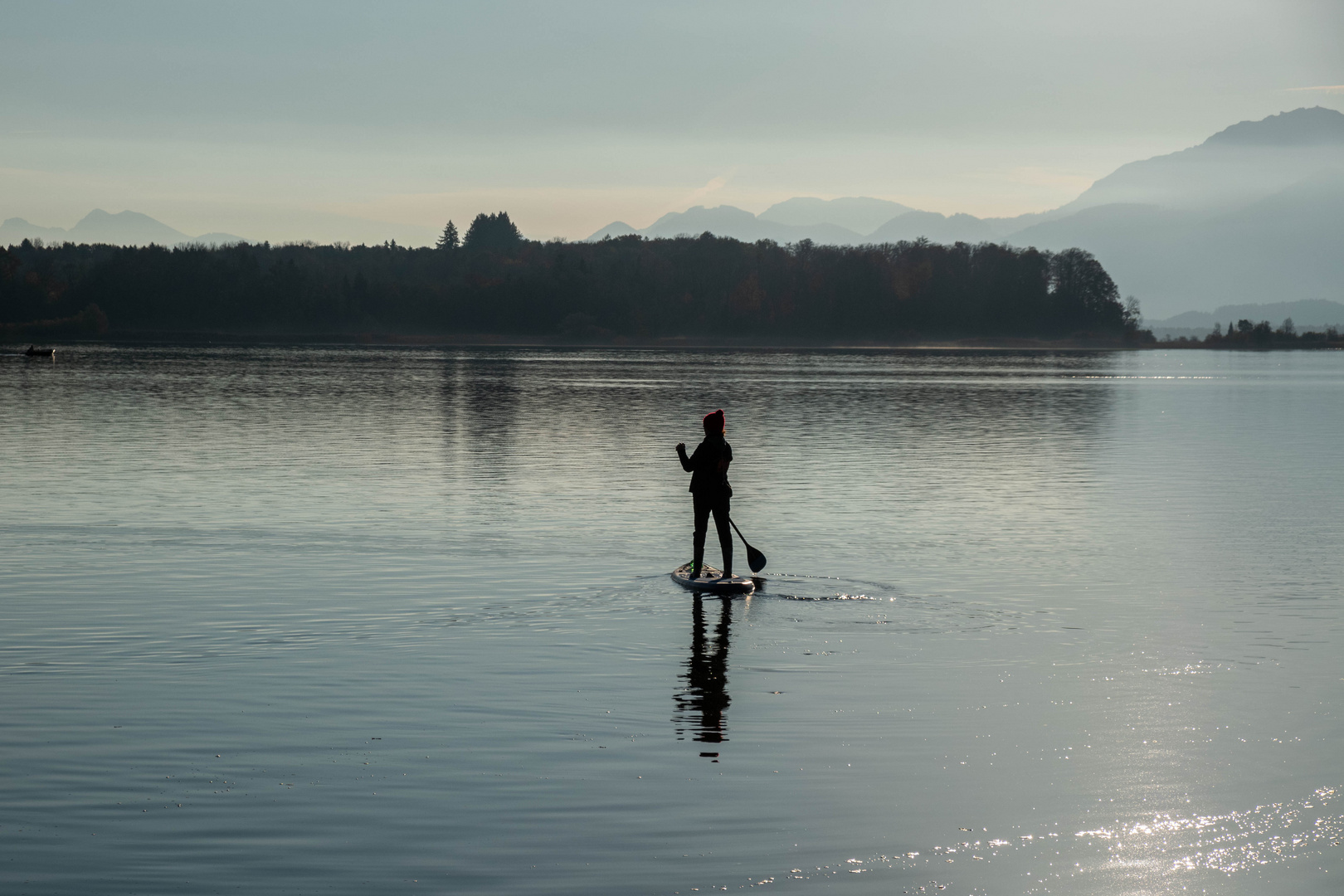 Im goldenen Morgenlicht