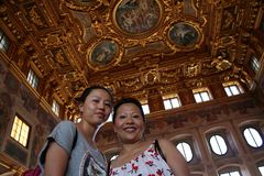 Im Goldenen Saal im Augsburger Rathaus