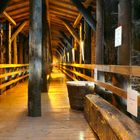 Im Gradierwerk (Saline) von Bad Rothenfelde