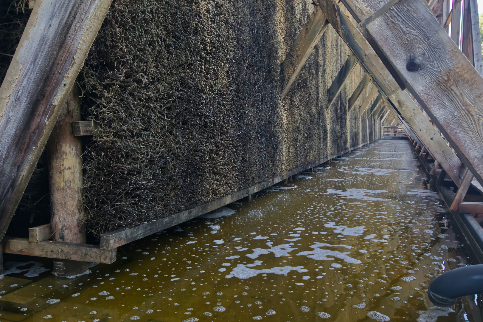 im Gradierwerk von Bad Orb