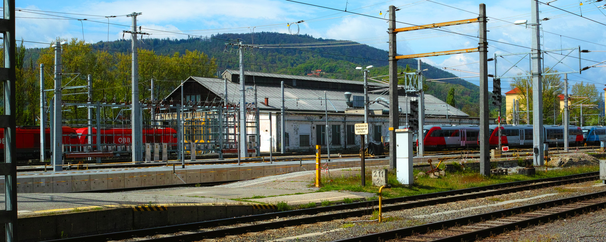 Im Grazer Hauptbahnhof