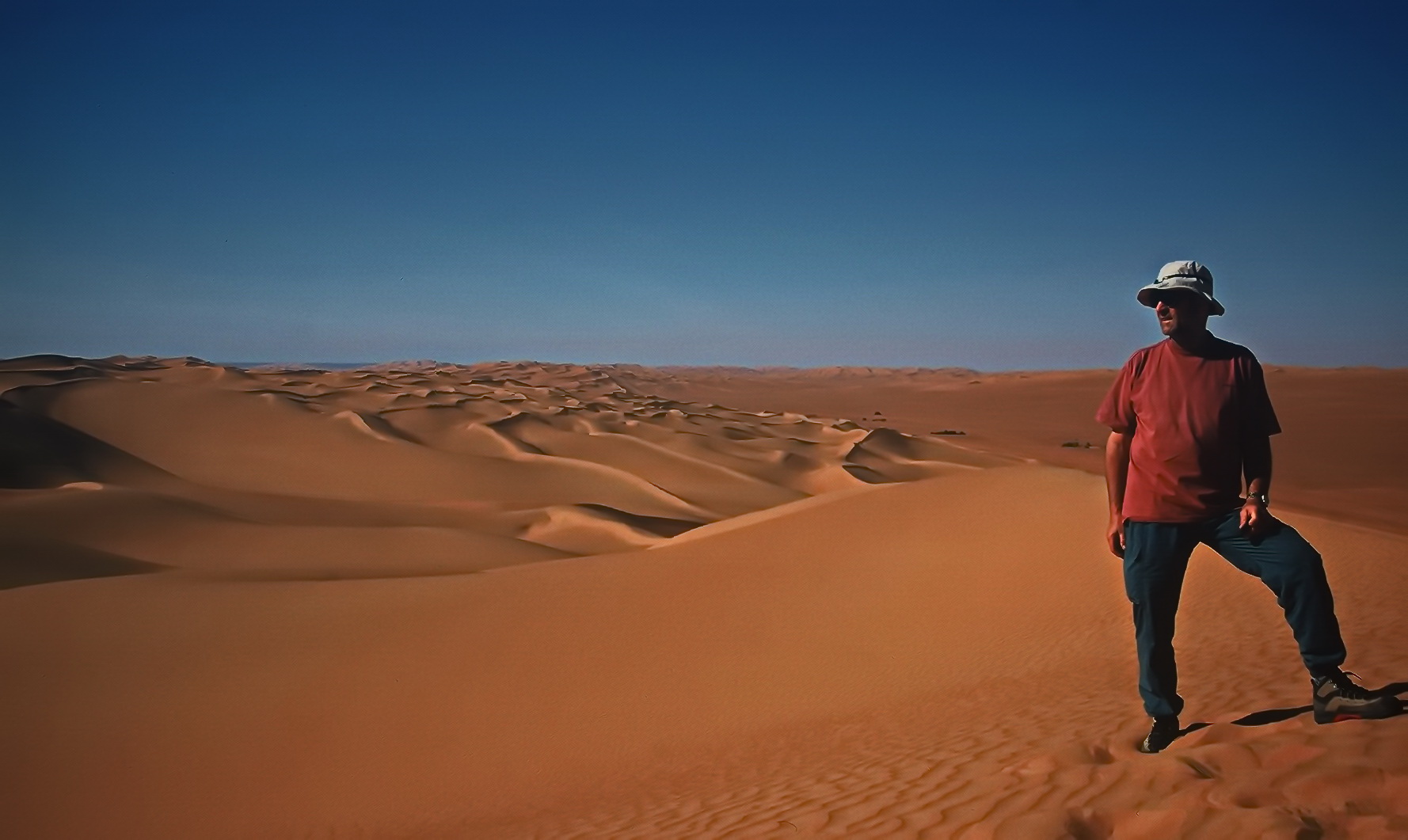 Im großen Sandmeer der Libyschen Wüste