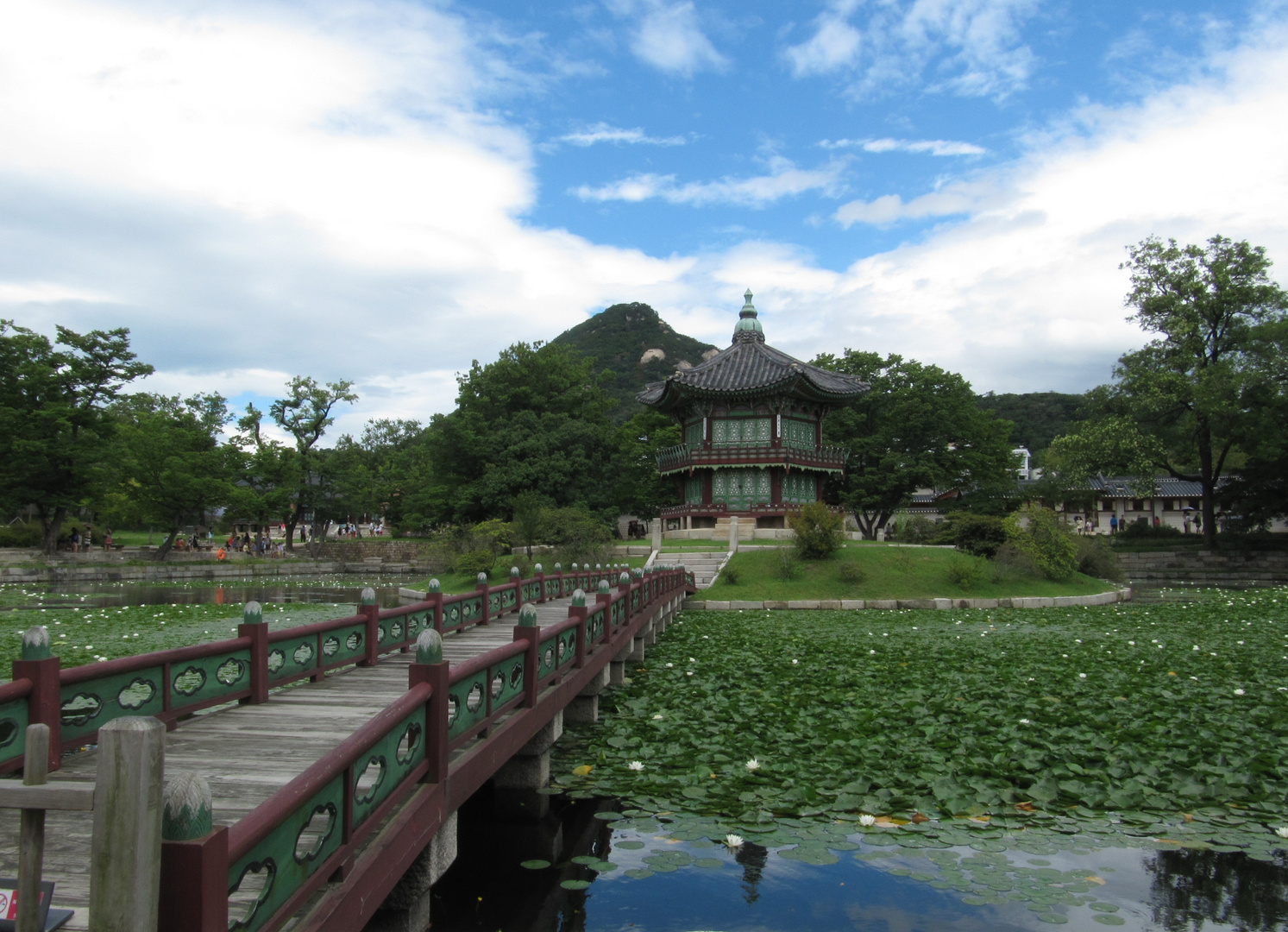 Im Gyeongbokgung Palast in Seoul