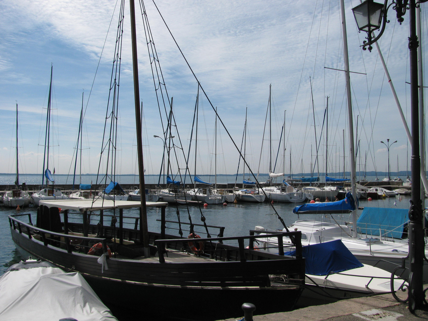 im Hafen am Gardasee-Bardolino