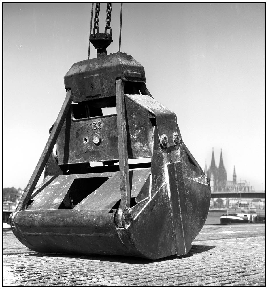 Im Hafen Köln-Deutz 1966