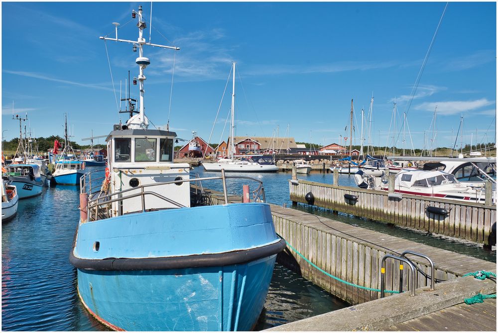 Im Hafen von Aalbek DK