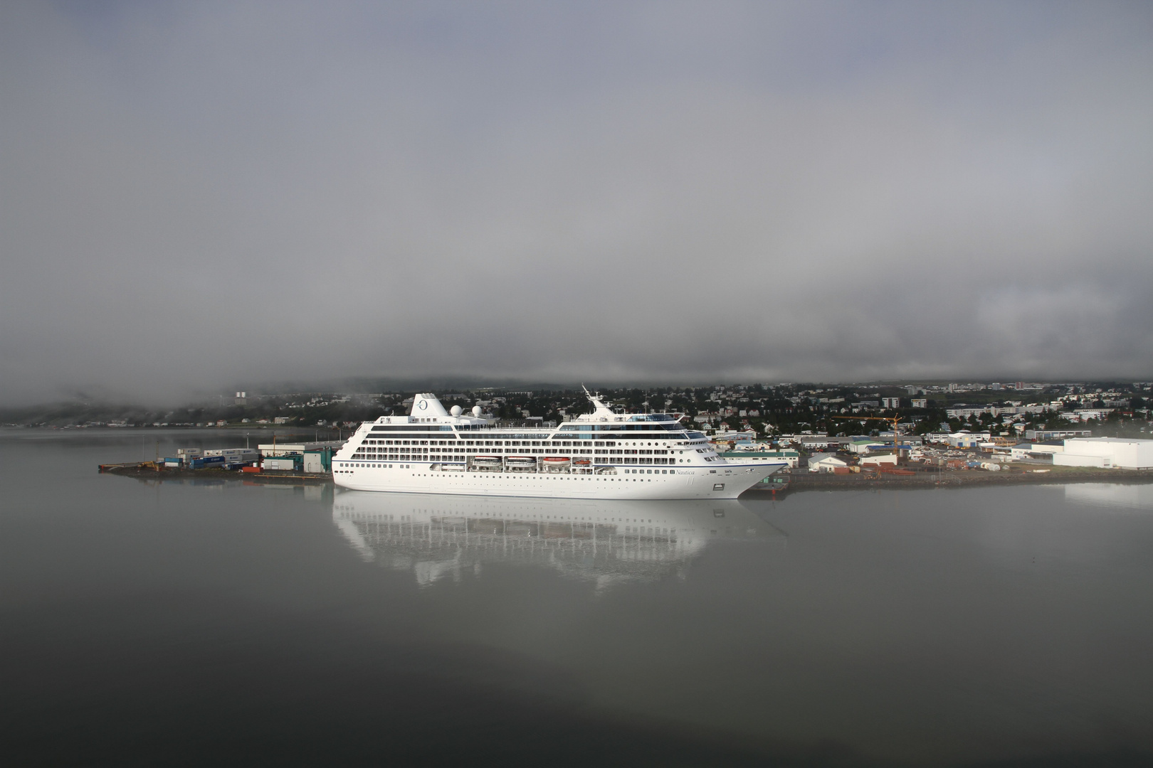 im Hafen von Akureyri