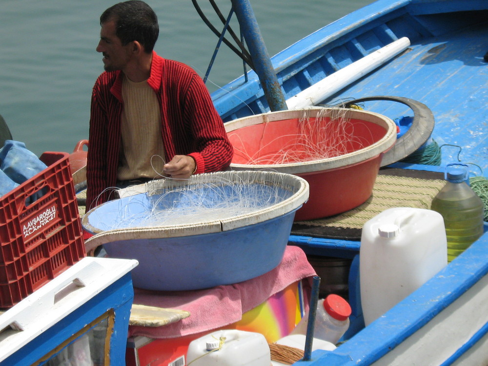 im Hafen von Alanya