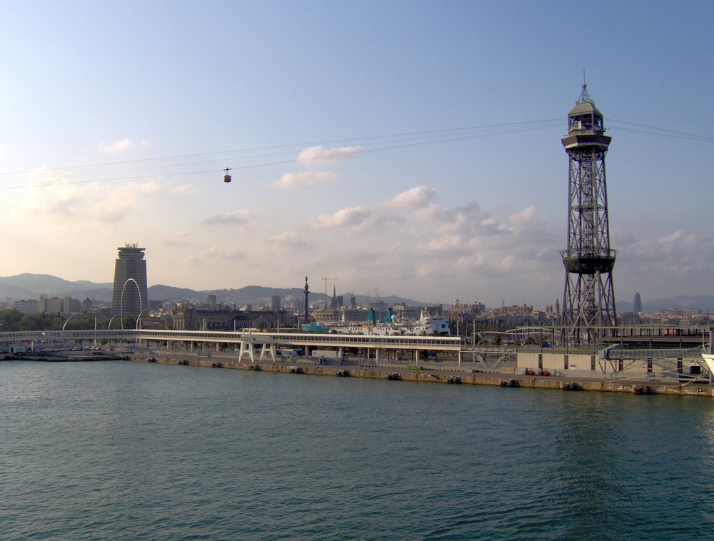 Im Hafen von Barcelona