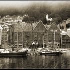 Im Hafen von Bergen / Norwegen
