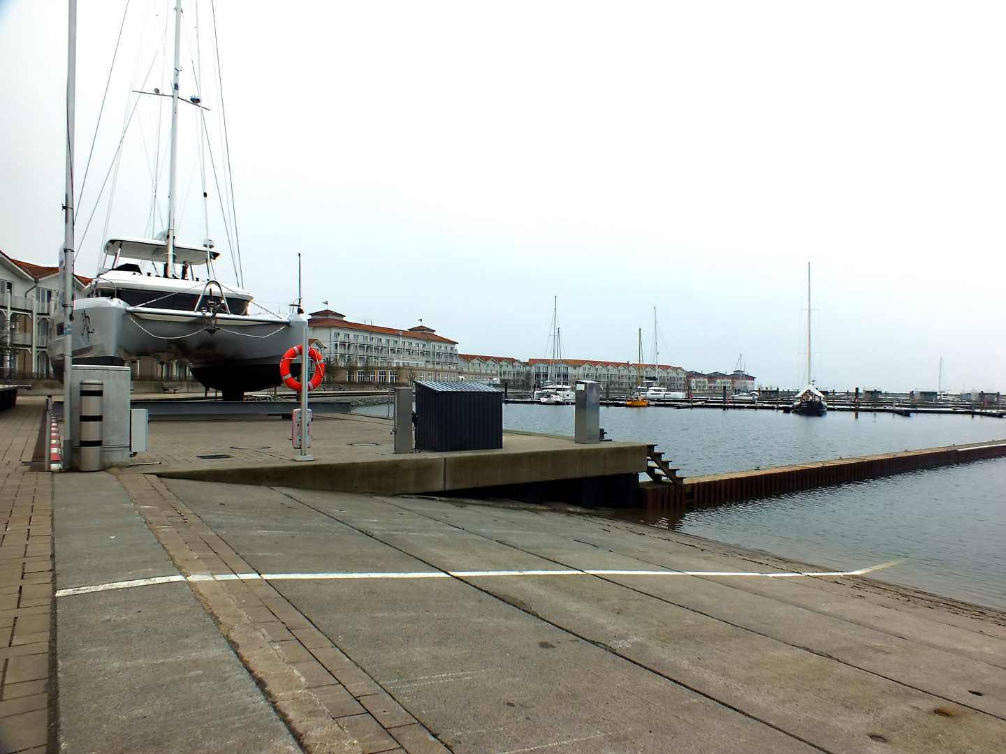 Im Hafen von Boltenhagen