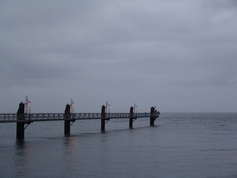 im hafen von borkum