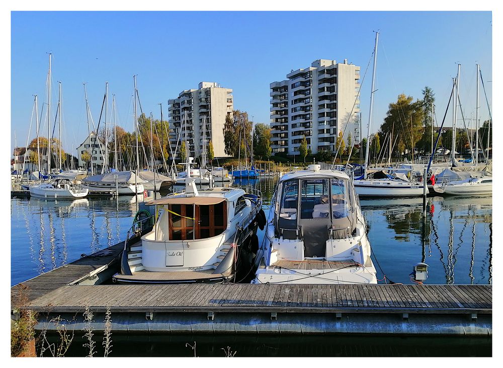 Im Hafen von Bottighofen