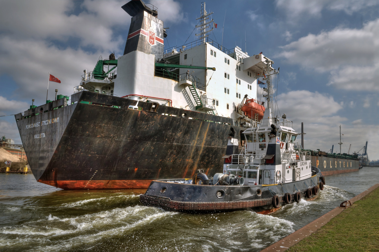 Im Hafen von Bremen