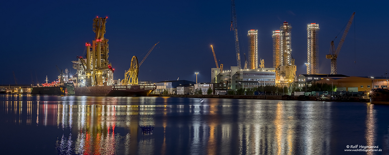 Im Hafen von Bremerhaven