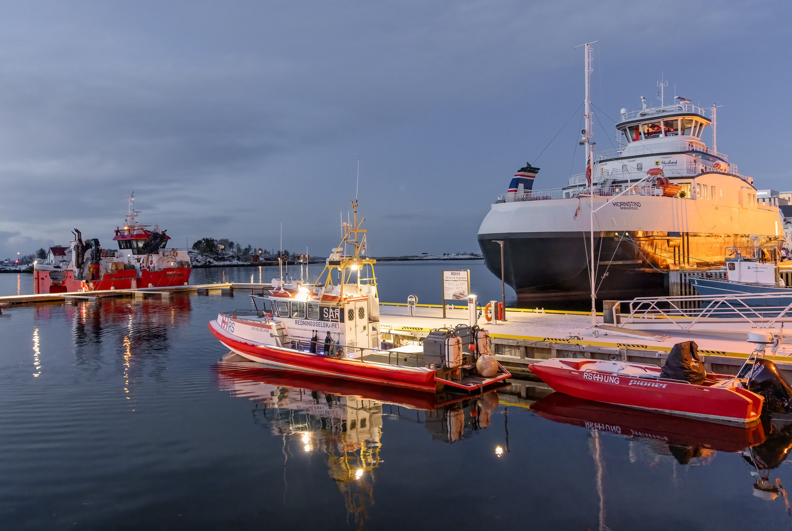 Im Hafen von Brønnøysund