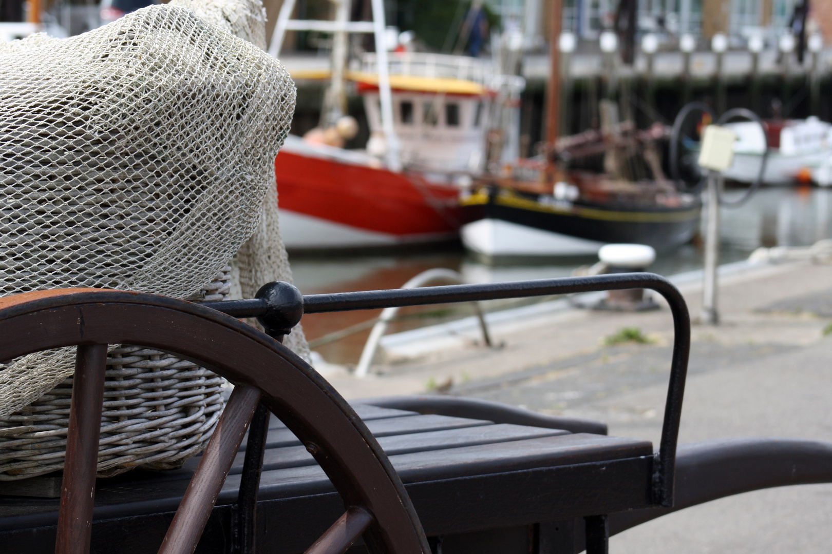 Im Hafen von Büsum