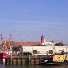 im Hafen von Büsum