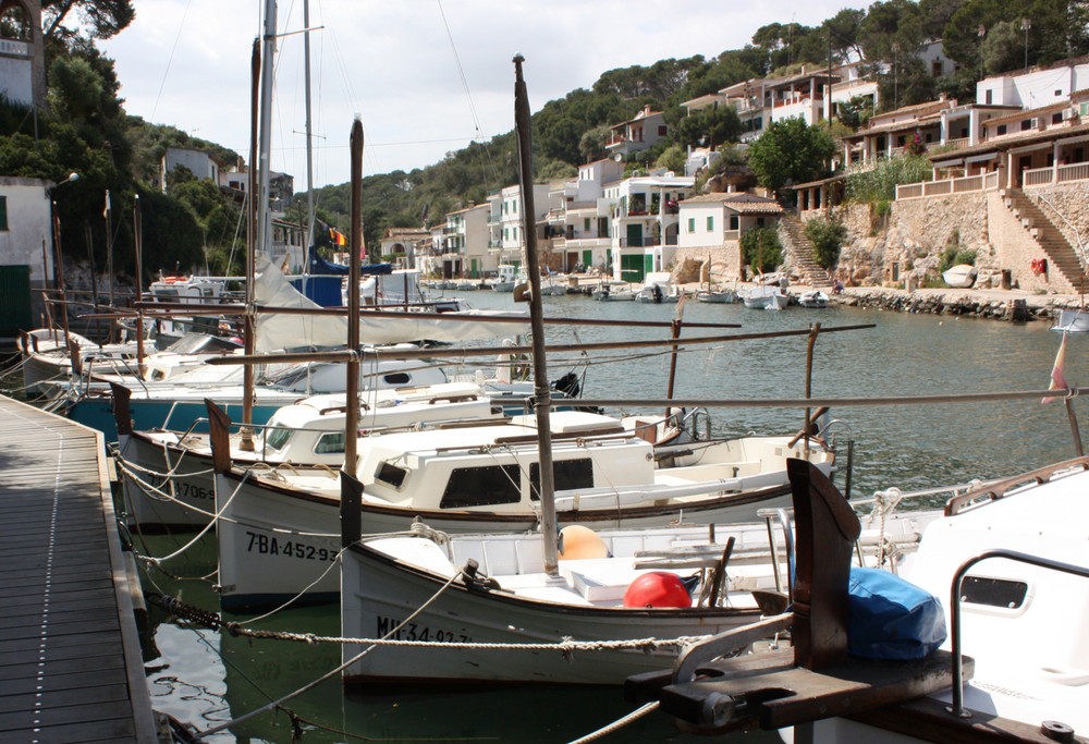 Im Hafen von Cala Figuera, Mallorca