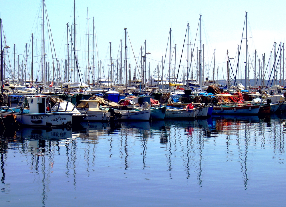 Im Hafen von Cannes