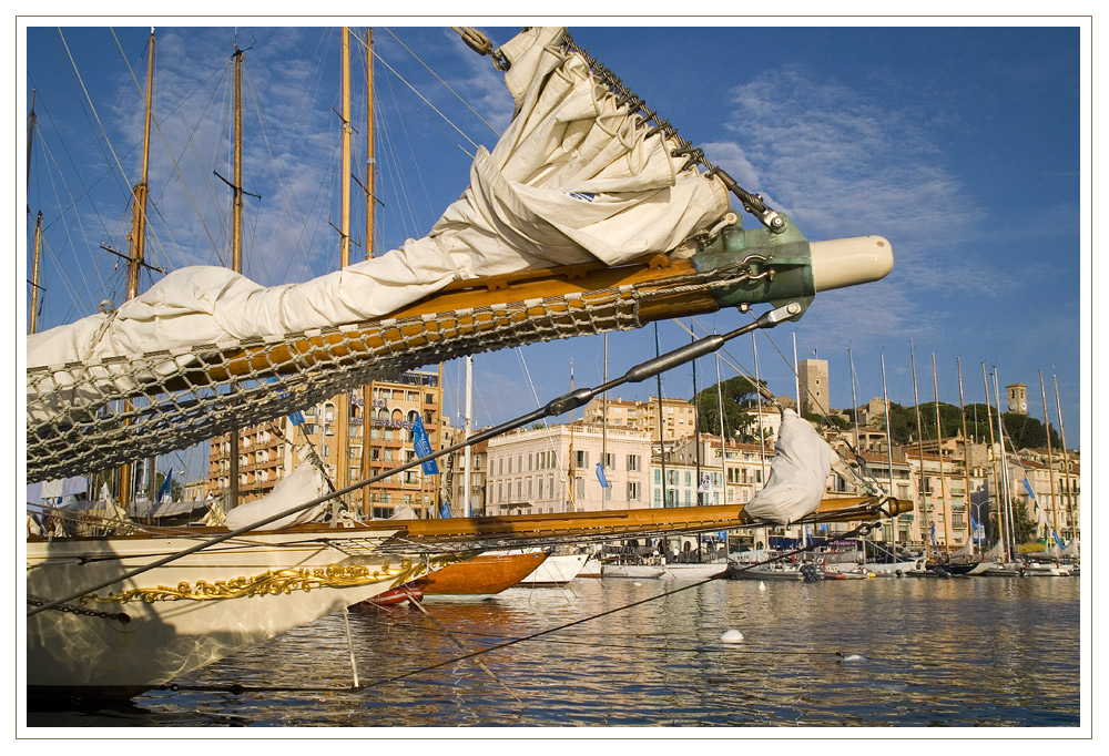 Im Hafen von Cannes