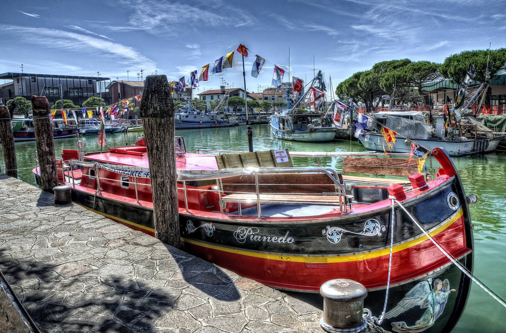 Im Hafen von Caorle