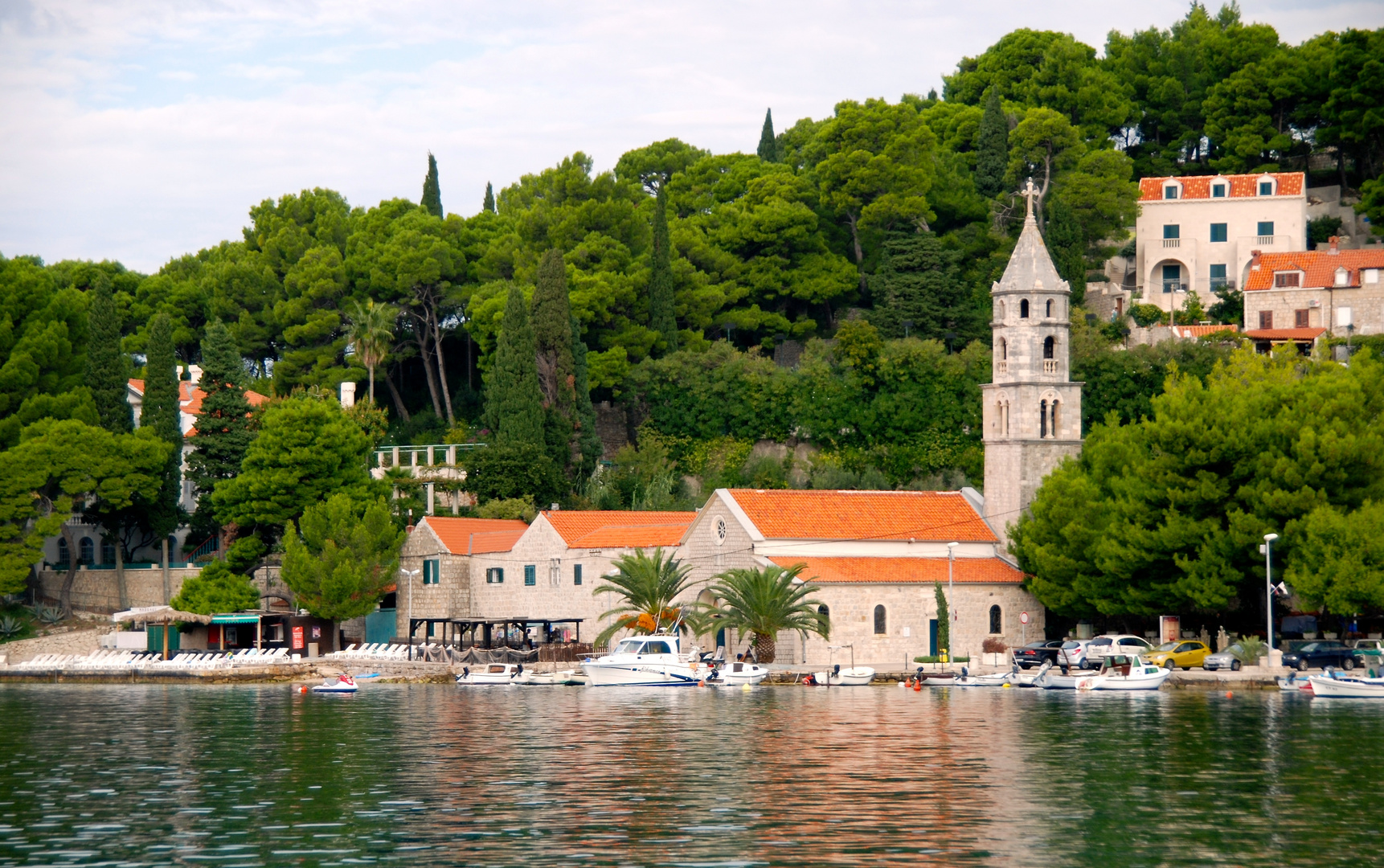 Im Hafen von Cavtat....