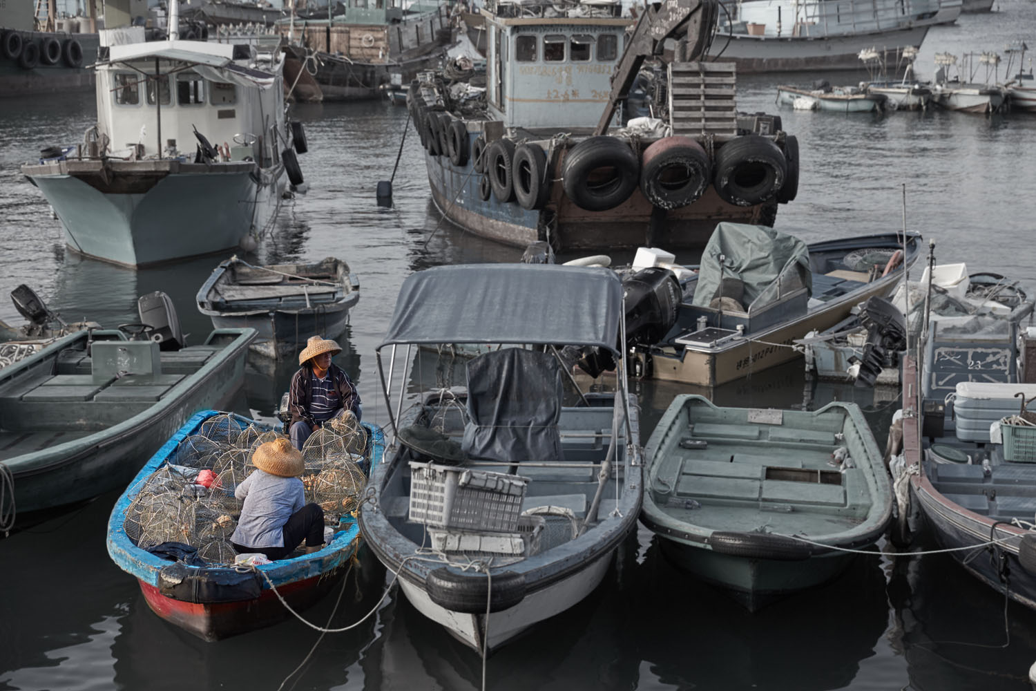 Im Hafen von Cheung Chau