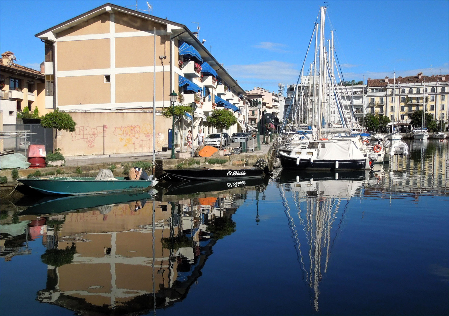 im Hafen von Chioggia