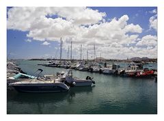 Im Hafen von Corralejo