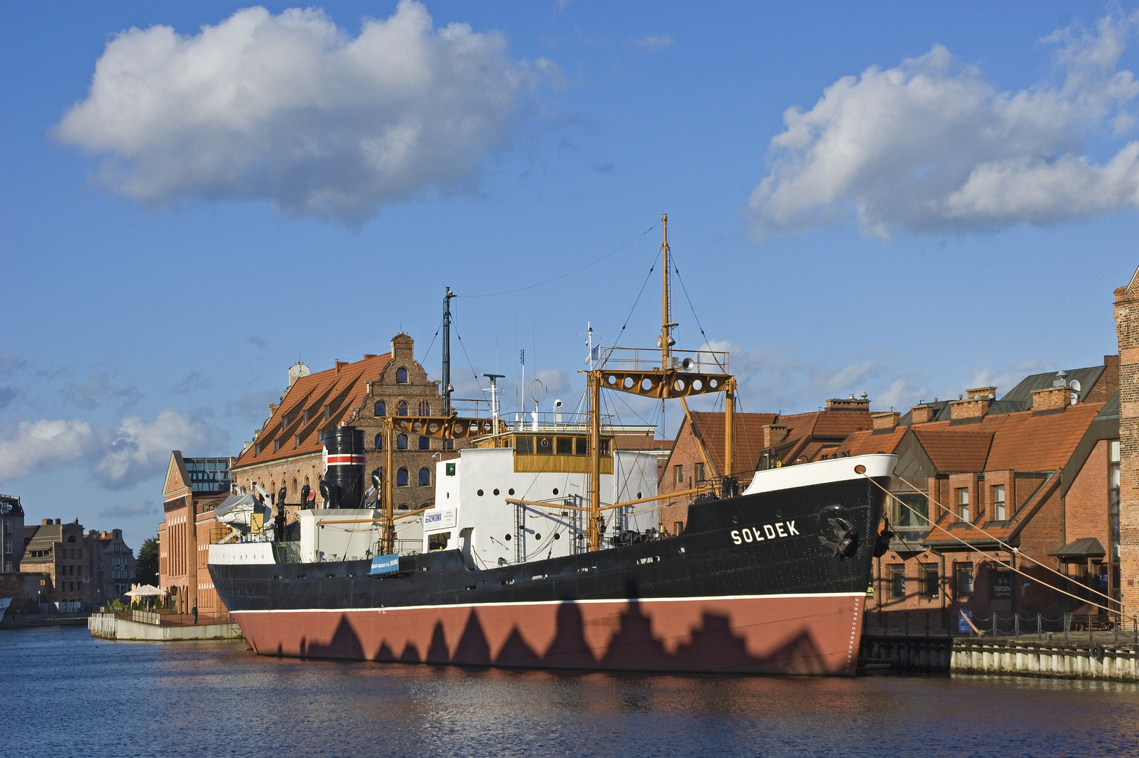 im Hafen von Danzig