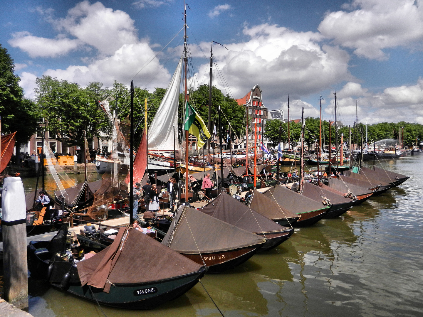 Im Hafen von Dordrecht