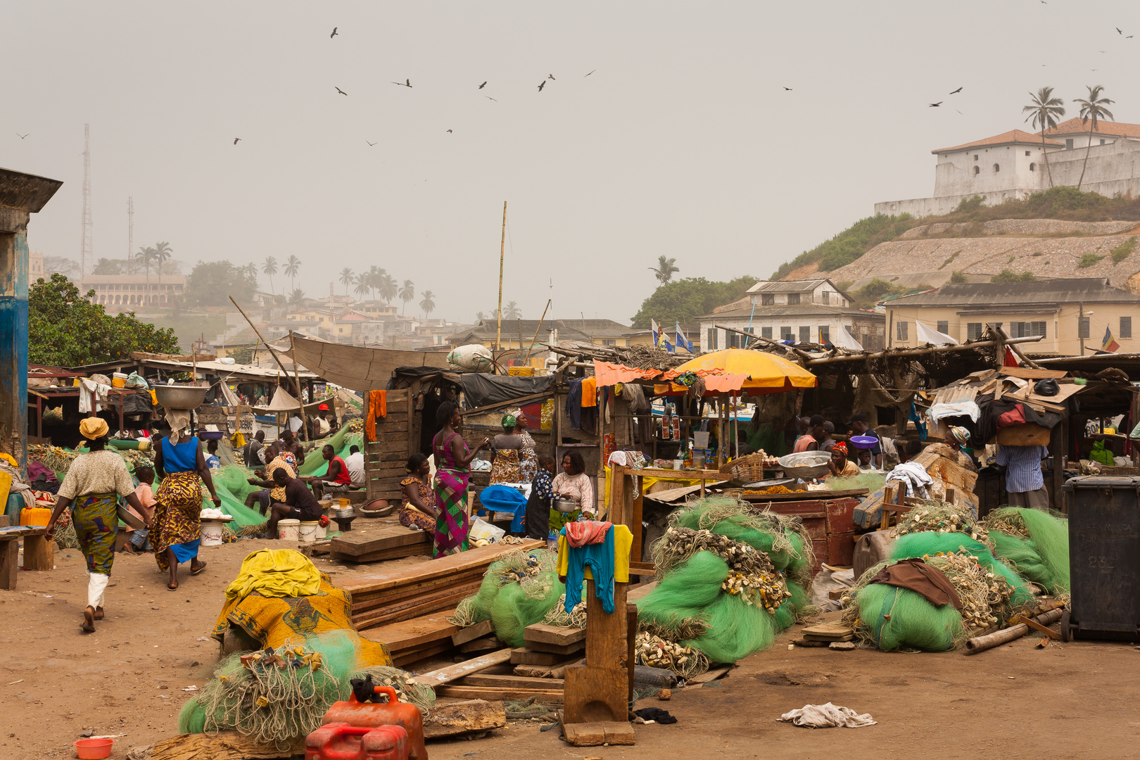 Im Hafen von Elmina