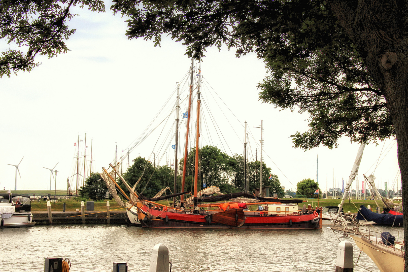 Im Hafen von Enkhuizen