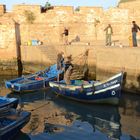 im Hafen von Essaouira