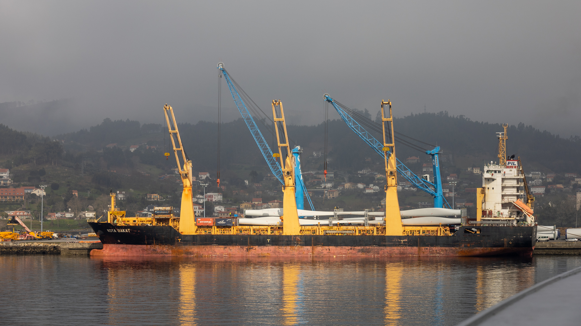 im  hafen von ferrol